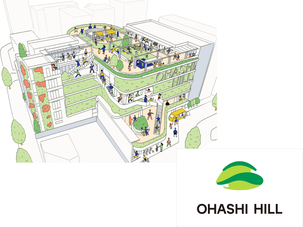 複合商業施設『OHASHI HILL』